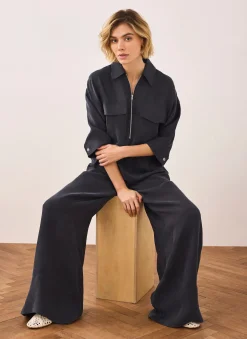 Discount Zip Detail Blouse Shirts & Blouses