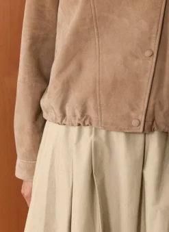 Best Neutral Cotton A Line Midi Skirt Midi Skirts|Skirts