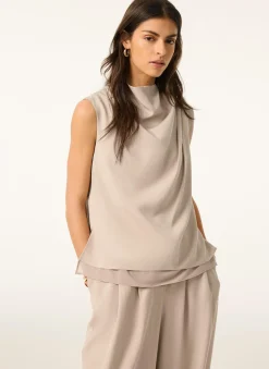 Hot Cowl Neck Top All Tops|Tops