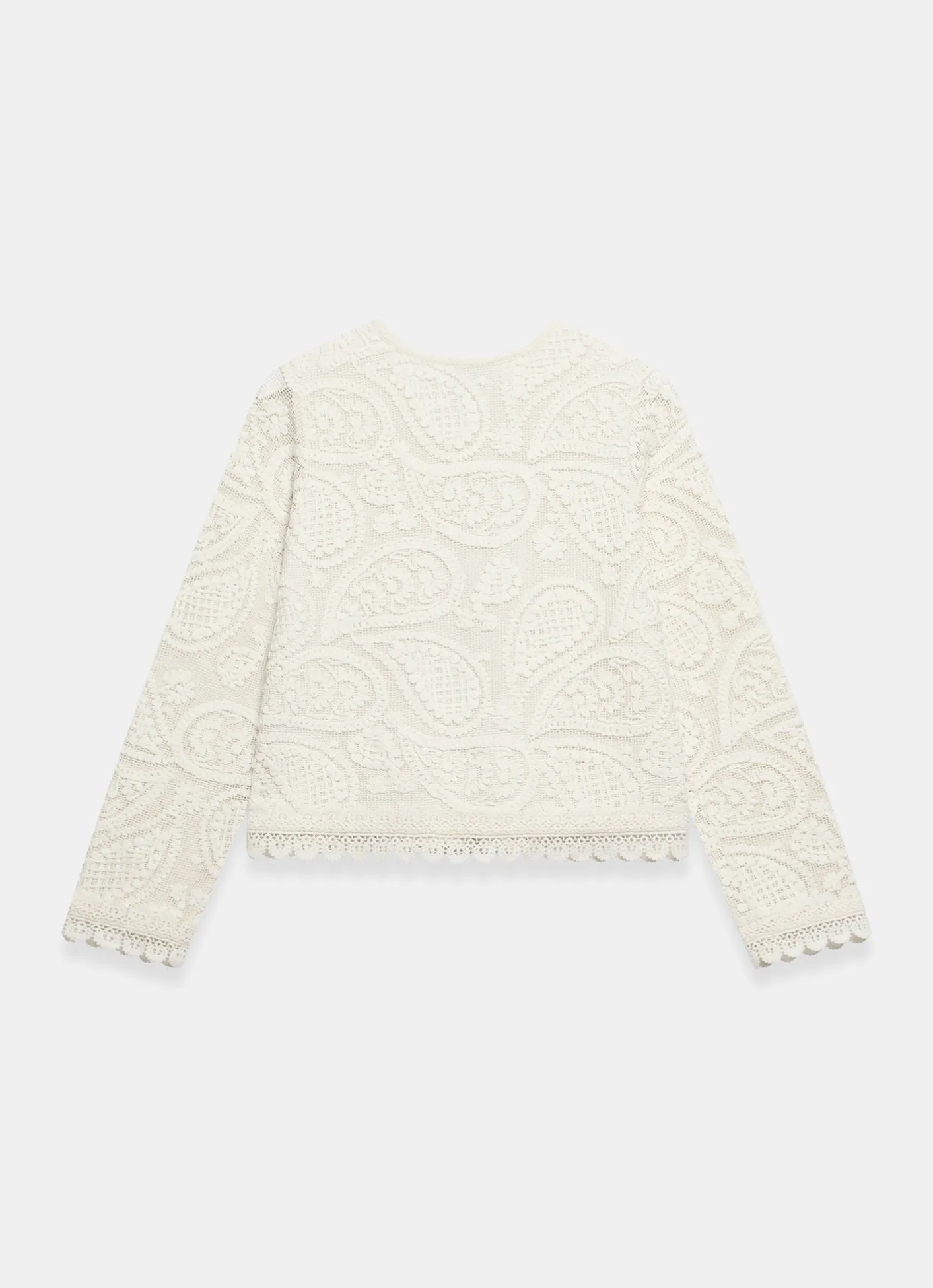 Sale Crochet Paisley Jacket Jackets|Cardigans