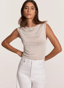 Sale Draped Top T-Shirts|T-Shirts