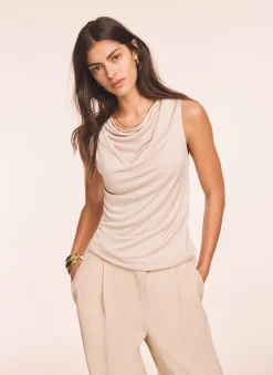 Sale Draped Top T-Shirts|T-Shirts