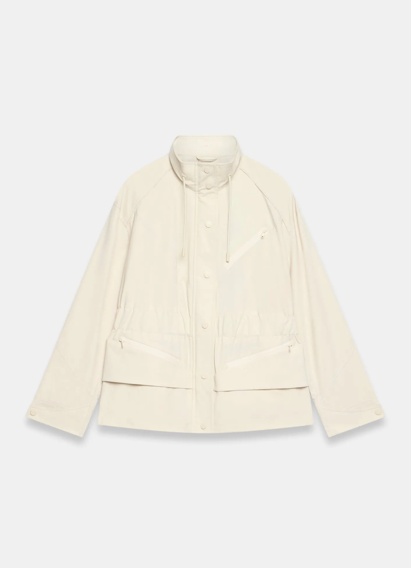 Discount Drawstring Jacket Coats