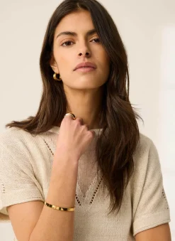 Metallic Knit Top Knitted Tops|Knitted Tops