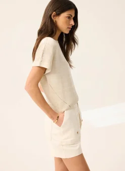 Metallic Knit Top Knitted Tops|Knitted Tops