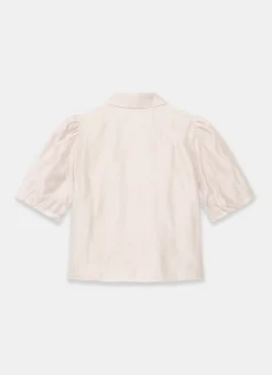 Sale Puff Sleeve Smock Shirt Shirts & Blouses