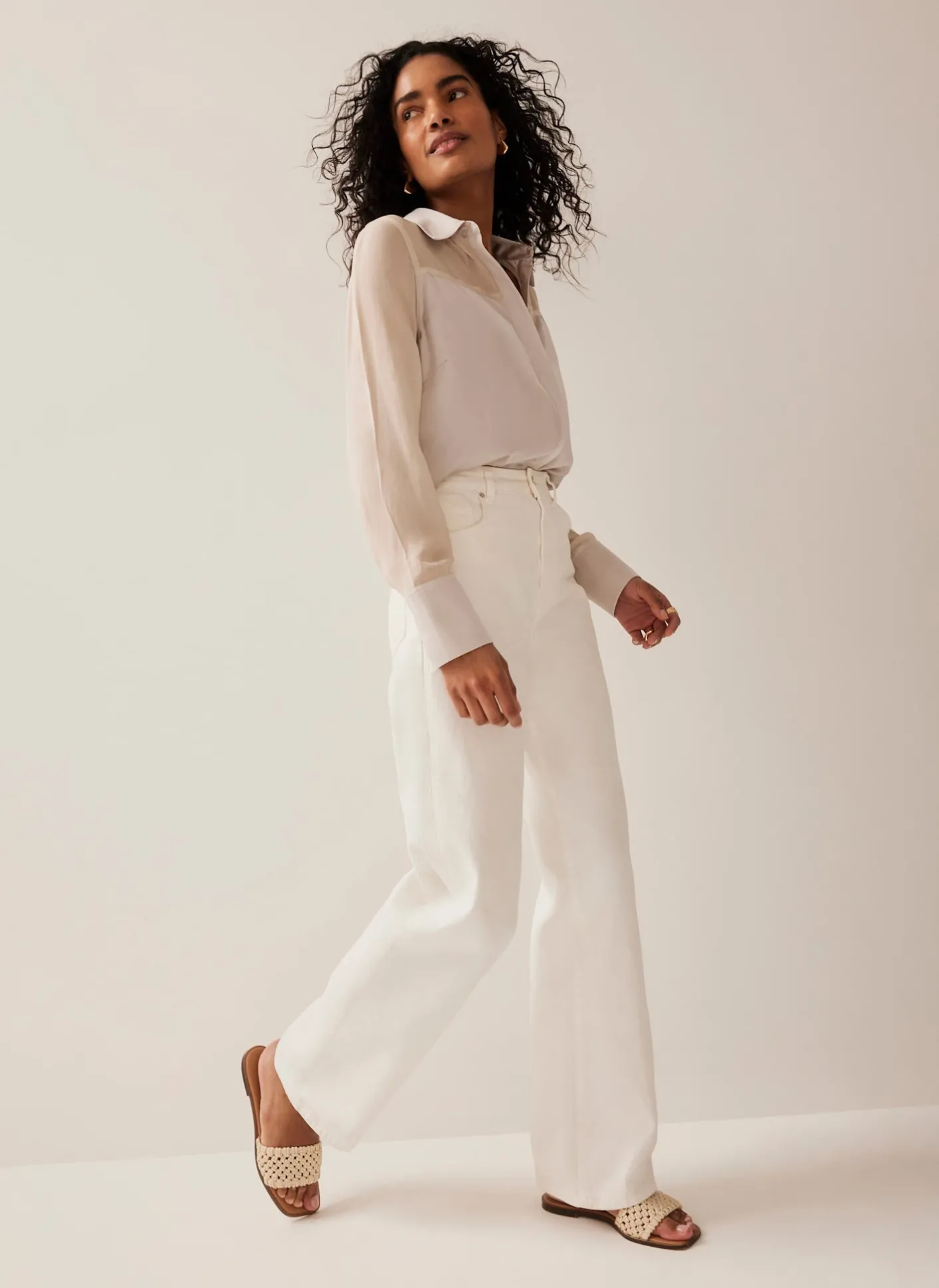 Sale Satin Long Sleeve Shirt Shirts & Blouses