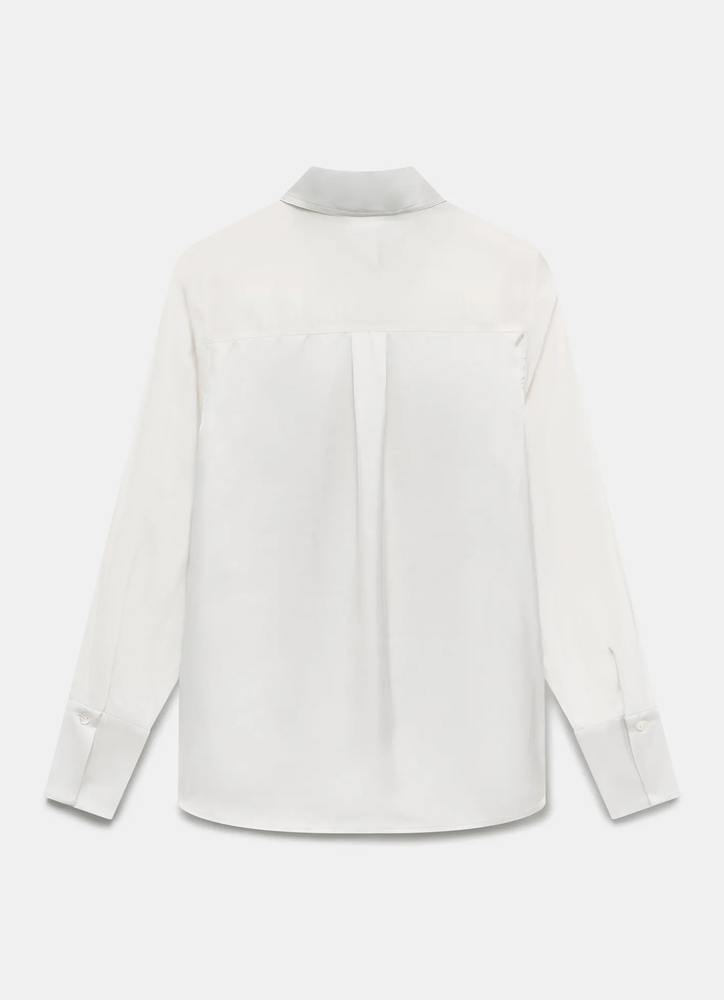 Sale Satin Long Sleeve Shirt Shirts & Blouses