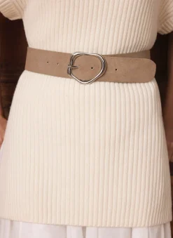 Discount Suede Wide Belt Belts