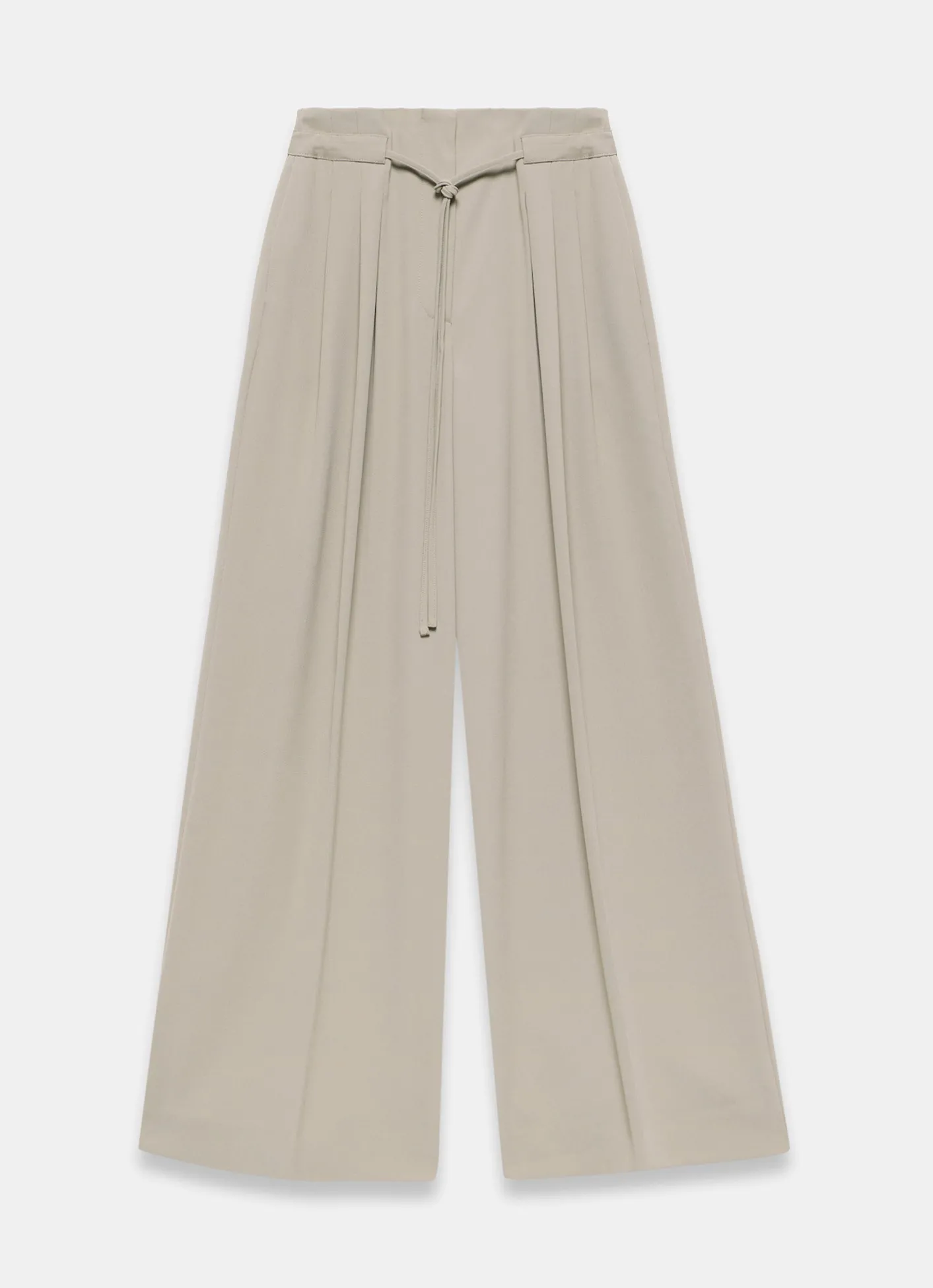 Best Tie Waist Wide Trousers Wide Leg Trousers|Trousers