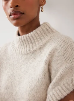New Wool Blend Knit Top Knitted Tops|Knitted Tops