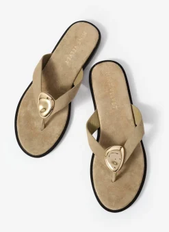 Clearance Nova Suede Flip Flop Sandals Sandals