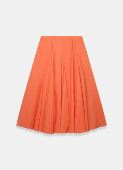 Cotton Full Midi Skirt Midi Skirts|Skirts