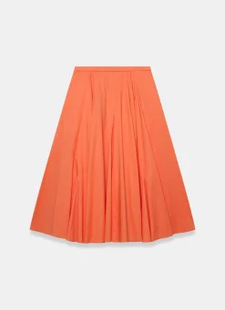 Cotton Full Midi Skirt Midi Skirts|Skirts