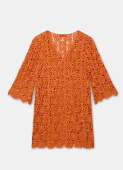 Sale Crochet Beach Mini Dress Summer Dresses|Mini Dresses