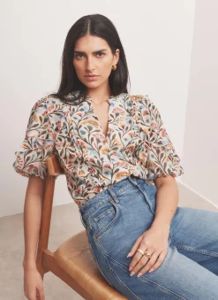 Best Floral Print Blouse Shirts & Blouses|All Tops