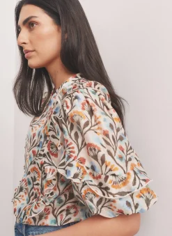 Best Floral Print Blouse Shirts & Blouses|All Tops