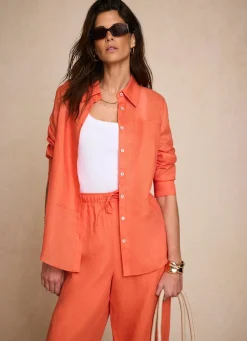 Best Linen Blend Shirt Shirts & Blouses