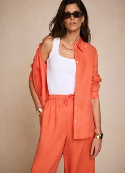 Best Linen Blend Shirt Shirts & Blouses