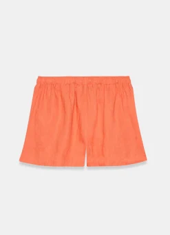 Outlet Linen Drawstring Shorts Shorts|Trousers