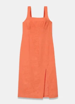 Sale Linen Midi Dress Summer Dresses|Midi Dresses