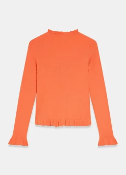 Discount Ruffle Detail Cardigan Cardigans|Jumpers & Cardigans