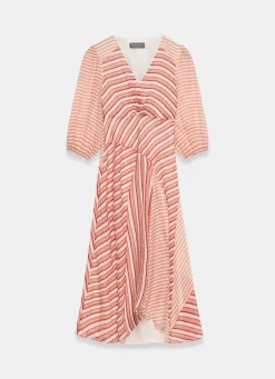 Online Striped Panelled Maxi Dress Maxi Dresses