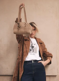 Clearance Otti Suede Shoulder Bag Bags