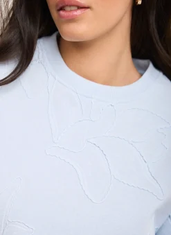Best Pale Embroidered Sweatshirt Sweatshirts|Sweatshirts