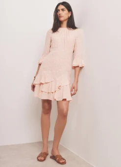 Discount Floral Print Mini Dress Mini Dresses|Printed Dresses