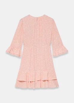 Discount Floral Print Mini Dress Mini Dresses|Printed Dresses