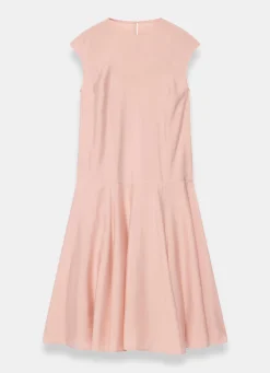 Outlet Pink Full Hem Midi Dress Midi Dresses