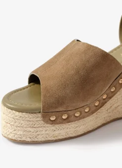 Discount Raya Suede Espadrille Wedges Heels|Heels