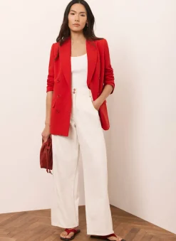 Online Double Breasted Blazer Jackets