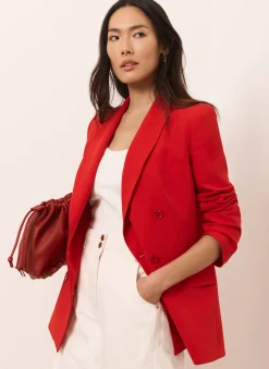 Online Double Breasted Blazer Jackets