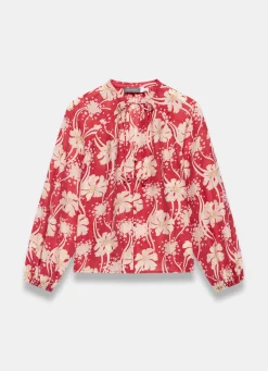 Floral Print Blouse Shirts & Blouses