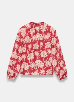 Floral Print Blouse Shirts & Blouses