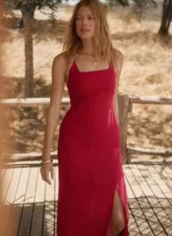 Best Linen Midi Dress Summer Dresses|Midi Dresses