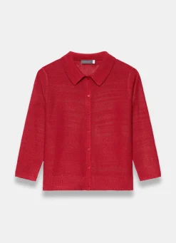 Outlet Metallic Knit Top Cardigans|Jumpers & Cardigans