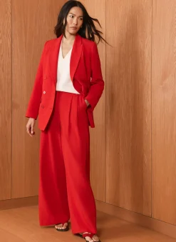 Outlet Pleated Wide Leg Trousers Wide Leg Trousers|Trousers