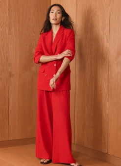 Outlet Pleated Wide Leg Trousers Wide Leg Trousers|Trousers