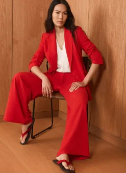 Outlet Pleated Wide Leg Trousers Wide Leg Trousers|Trousers