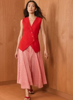 Hot Stripe Maxi Skirt Maxi Skirts|Skirts