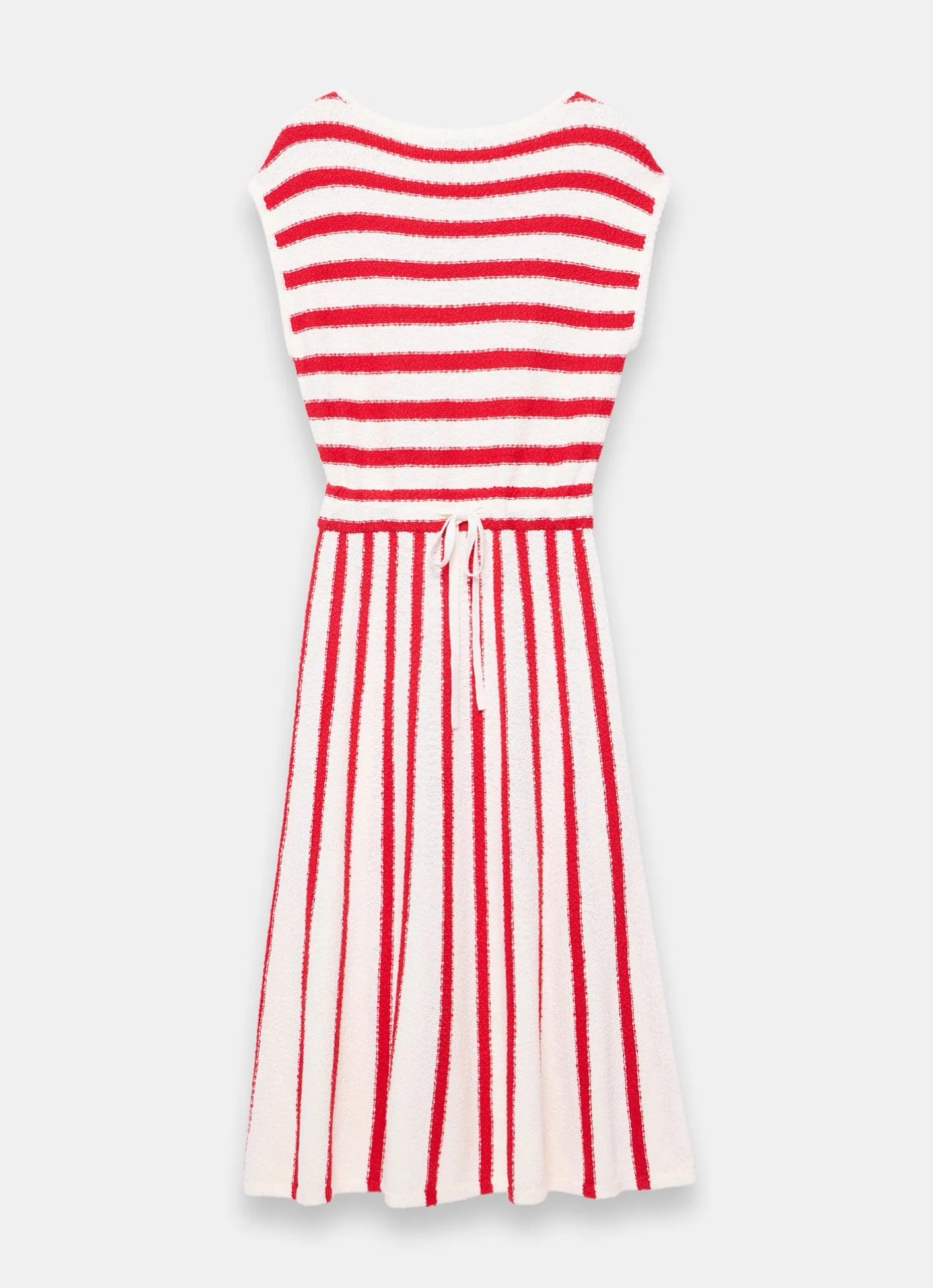 Online Striped Knit Midi Dress Summer Dresses|Midi Dresses
