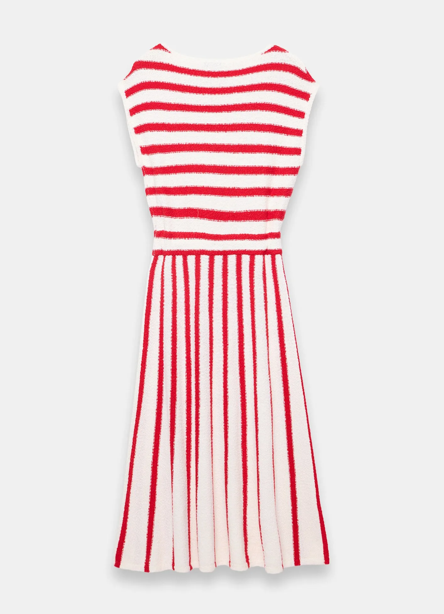 Online Striped Knit Midi Dress Summer Dresses|Midi Dresses