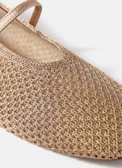 Outlet Rosie Woven Pumps Flat Shoes
