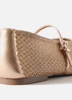Outlet Rosie Woven Pumps Flat Shoes