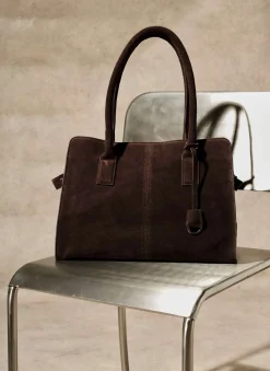 Discount Rue Suede Tote Bag Bags