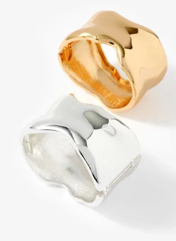New Tone Clean Wave Bangle Jewellery|Jewelry