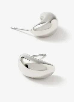 Online Tone Mini Curve Earrings Jewellery|Jewelry